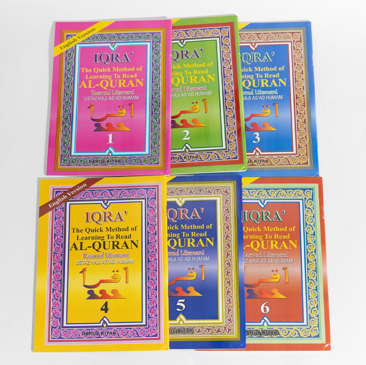Revised IQRA 1-6 Quick Method To Read Al-Quran