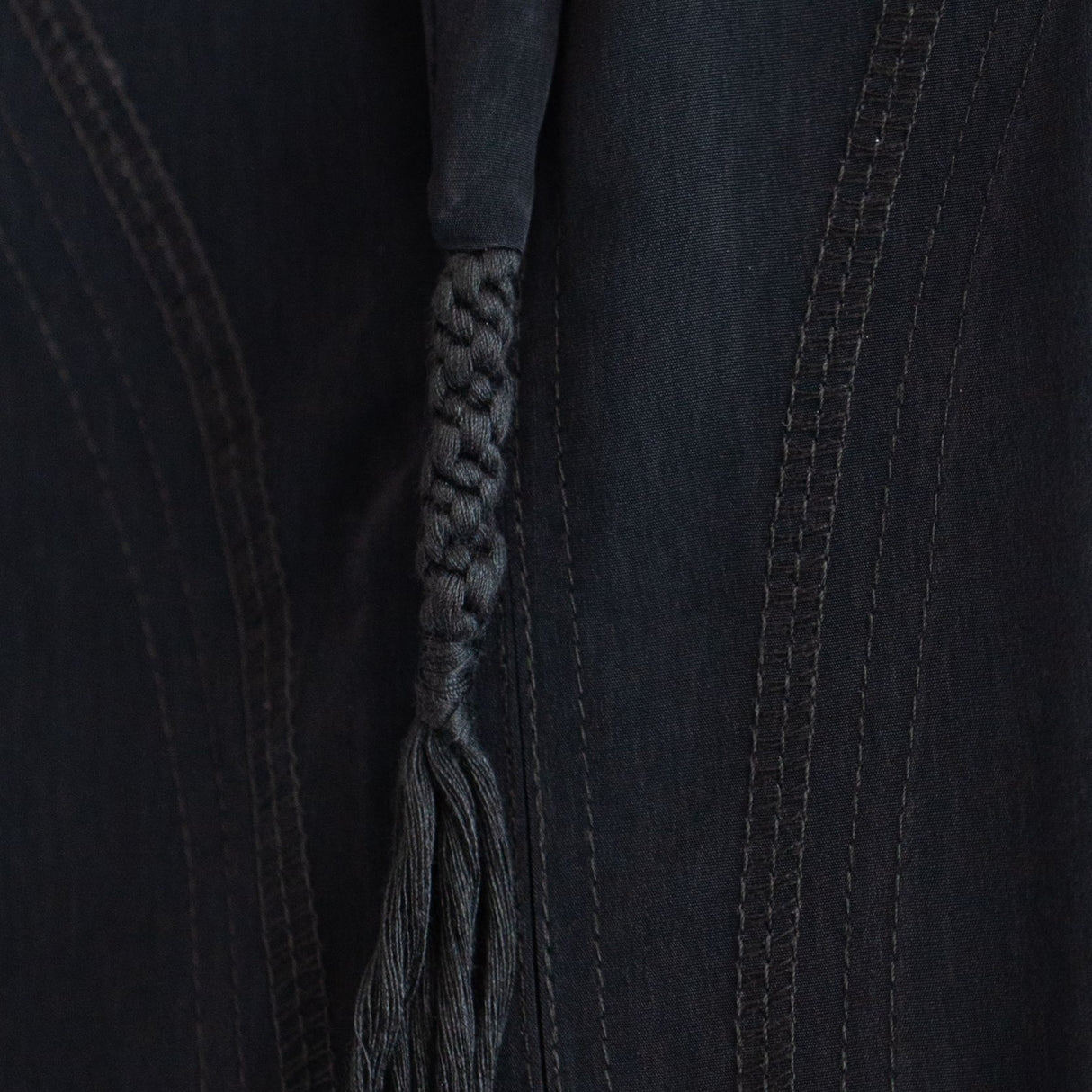 Ikaf Omani Thobe Black for Men