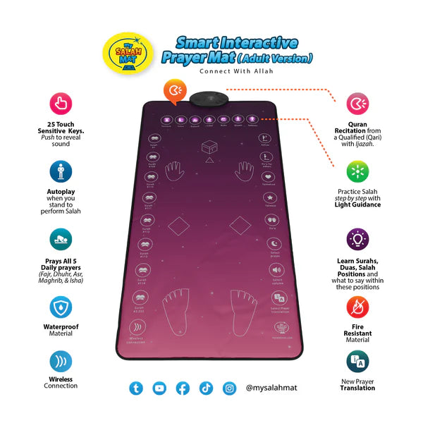 My Salah Mat - 2025 New (Adult Version) Rahma Version