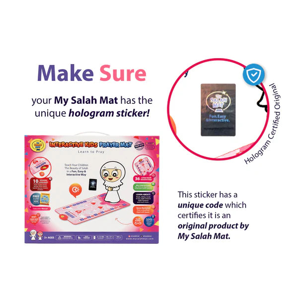 My Salah Mat - New Official 2025 Educational Mat Girls