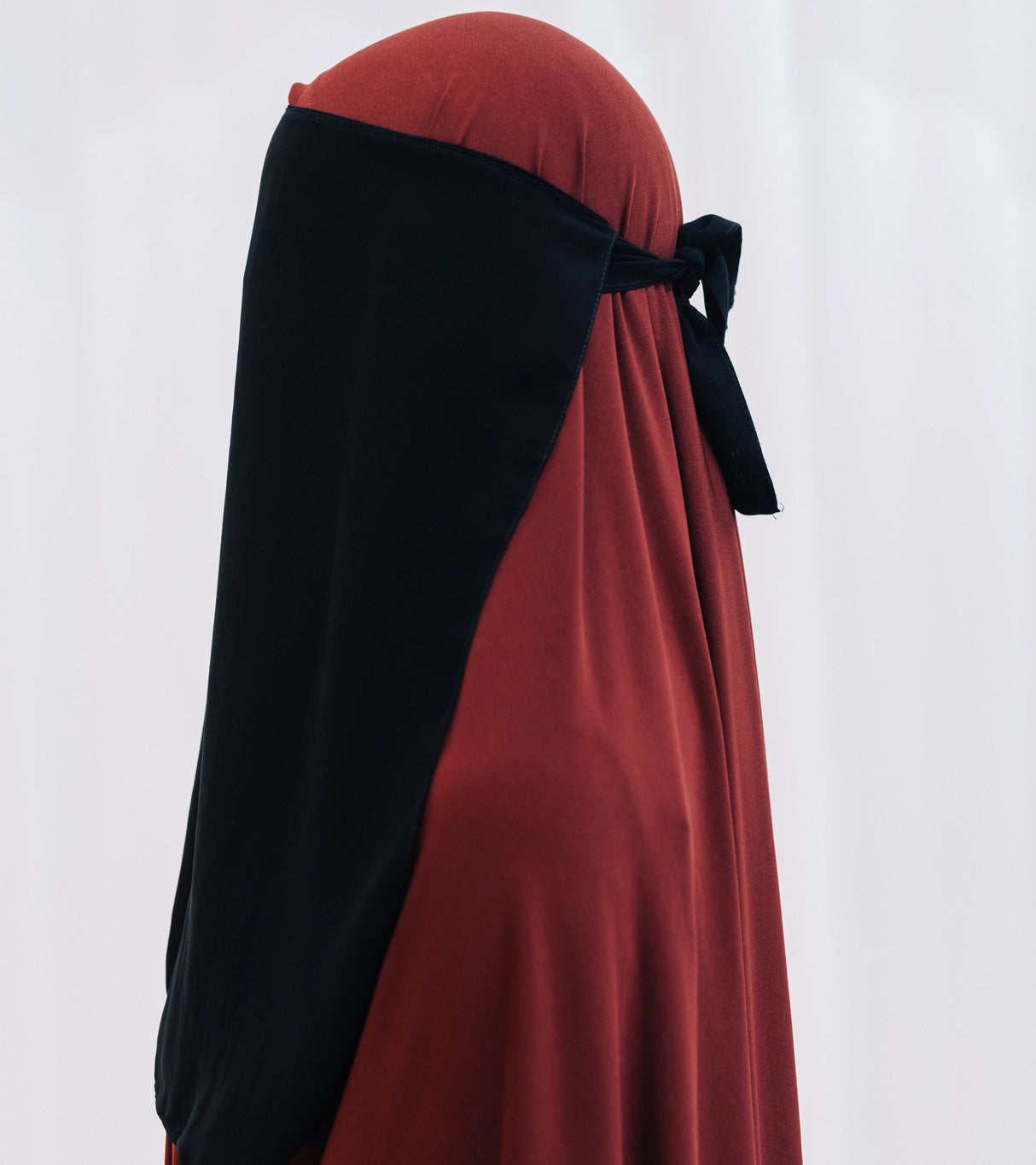 Tie Up Double Layer Full Long Niqab