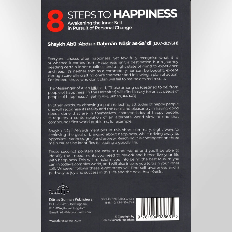 8 Steps to Happiness