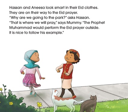 Hassan and Aneesa Celebrate Eid