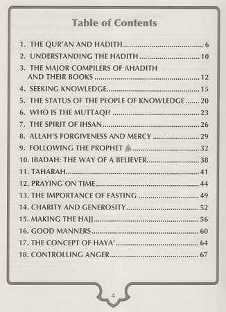 Wisdom of Our Prophet Workbook Grade 4