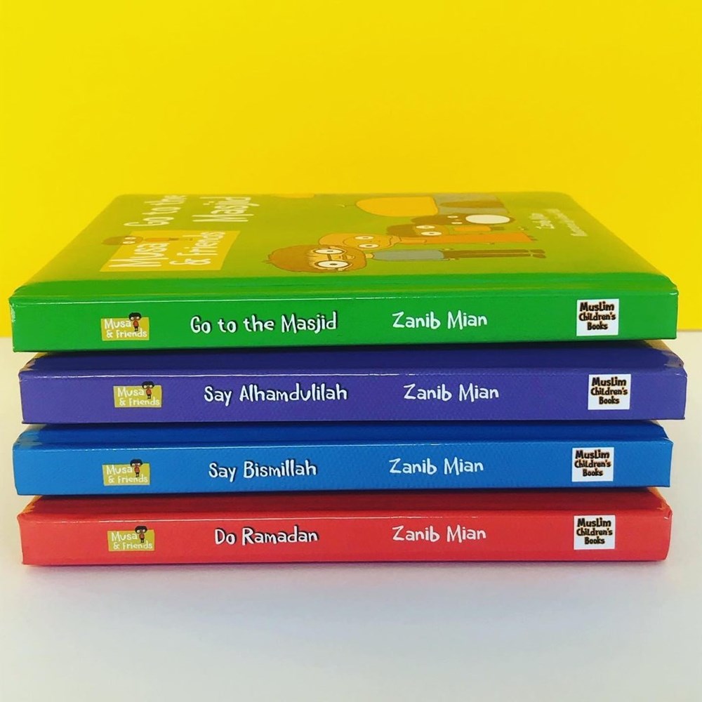 Musa & Friends 4 board books