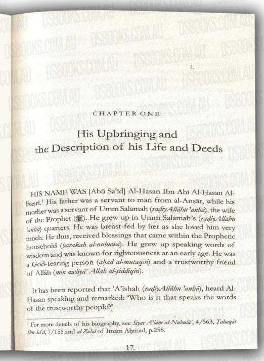 The Beacon of Basra : Etiquette, Wisdom and Asceticism of Hasan Al Basri