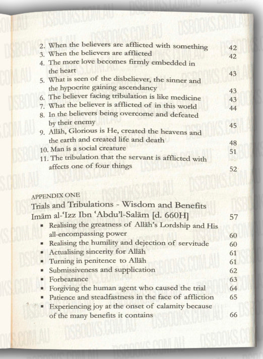 Trials and Tribulations Wisdom & Benefits