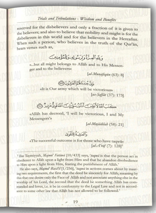 Trials and Tribulations Wisdom & Benefits