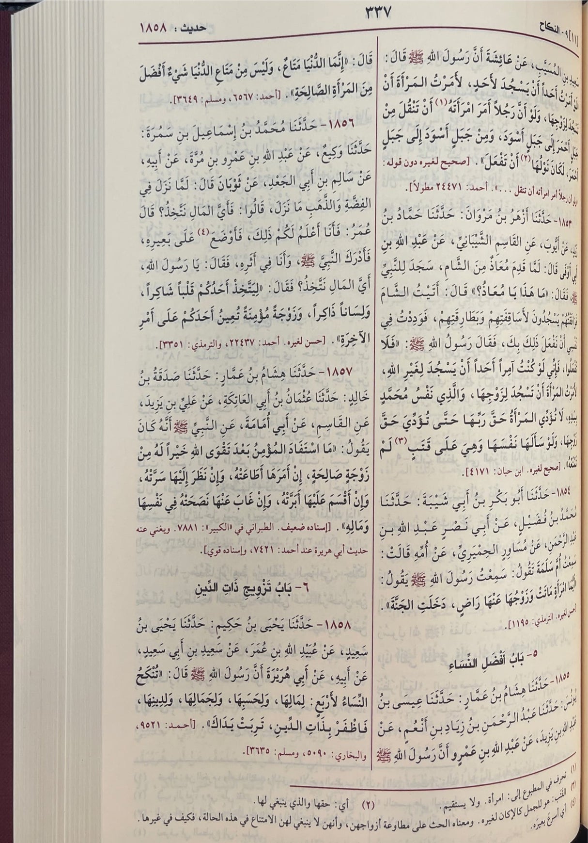 Sunnan Ibn Majah (Rissalah) (1 Vol.) سنن ابن ماجه