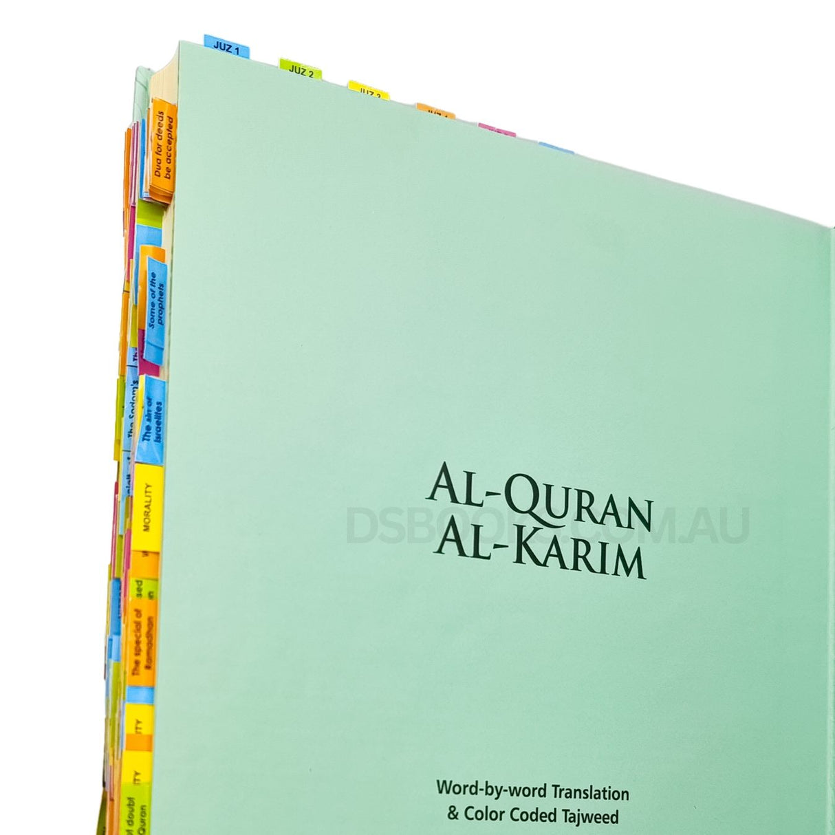 Maqdis with subjects tags - Word for Word Quran - Small