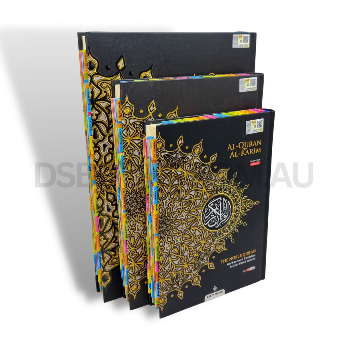 Maqdis with subjects tags - Word for Word Quran - Small