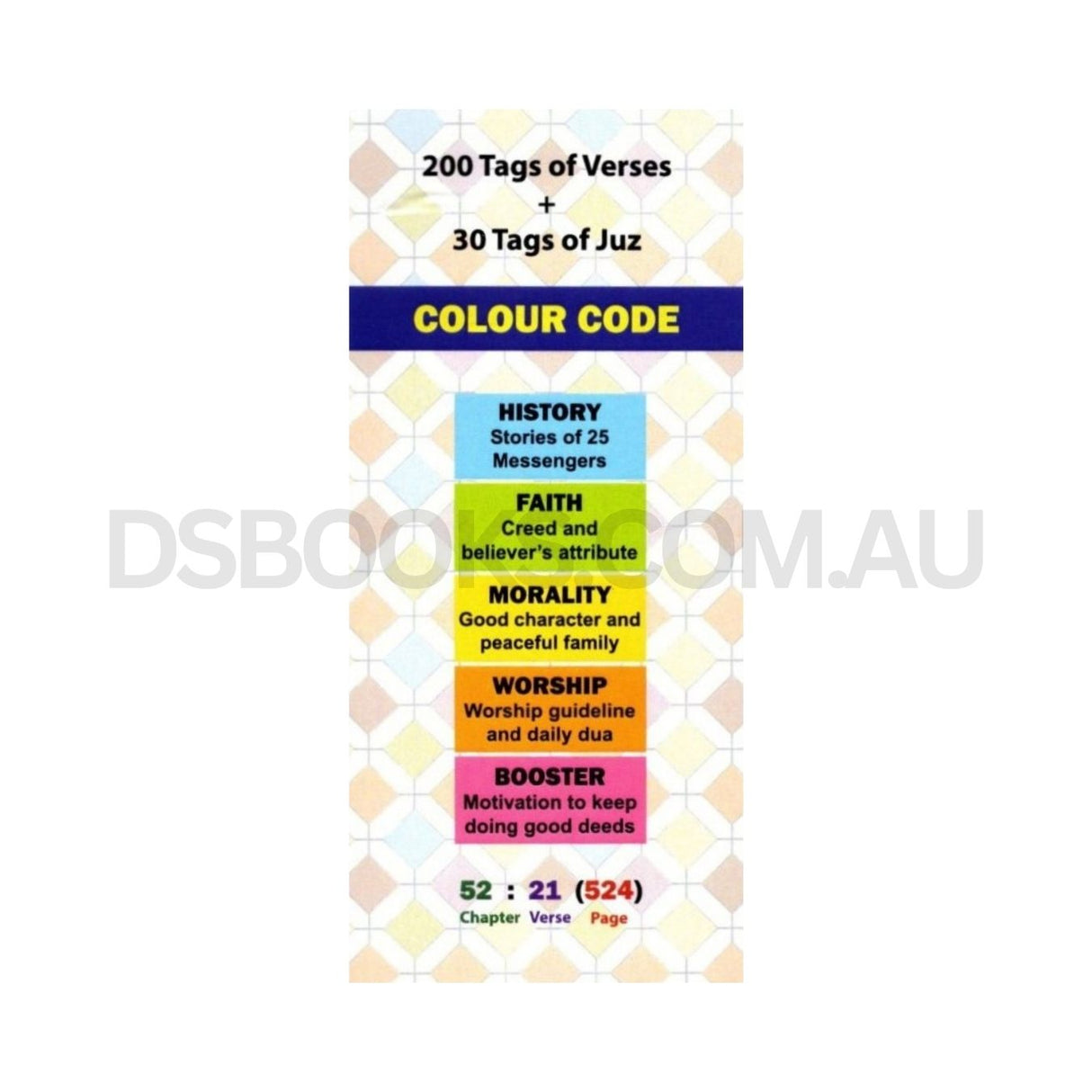 Maqdis with subjects tags - Word for Word Quran - Small
