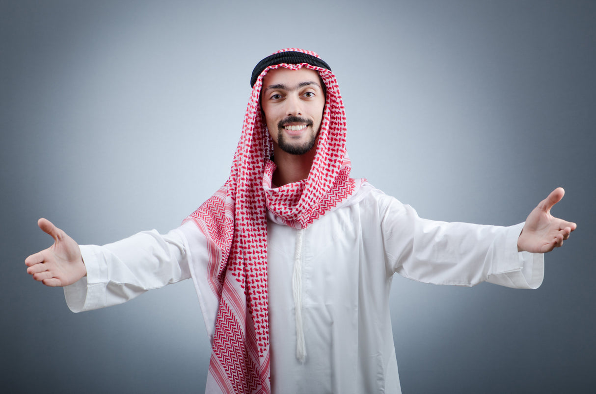 Traditional Keffiyeh Shemagh (Multiple Colours)