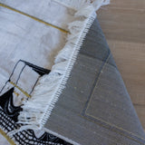 Premium Prayer Mat with Kaaba Motif (70 X 110cm)