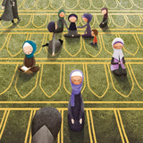 Hamza attends a Janaza