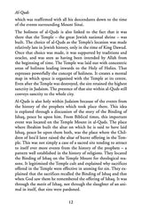 Al-Quds Jerusalem in Classical Judaic and Islamic Traditions