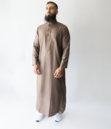Daffah Thoub (ABAYA) - Light Brown TR1