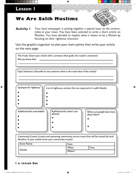 IQRA WISE Grade 6 Workbook