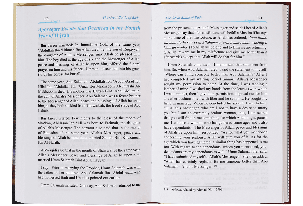 In Defence Of The True Faith (Al Bidaya Wan Nihaya)