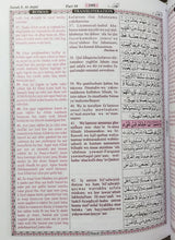 Holy Quran Arabic,Arabic Roman & URDU Roman (PINK) - IBS
