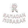 My Salah Mat - Ramadan Mubarak Deco Foil Letters
