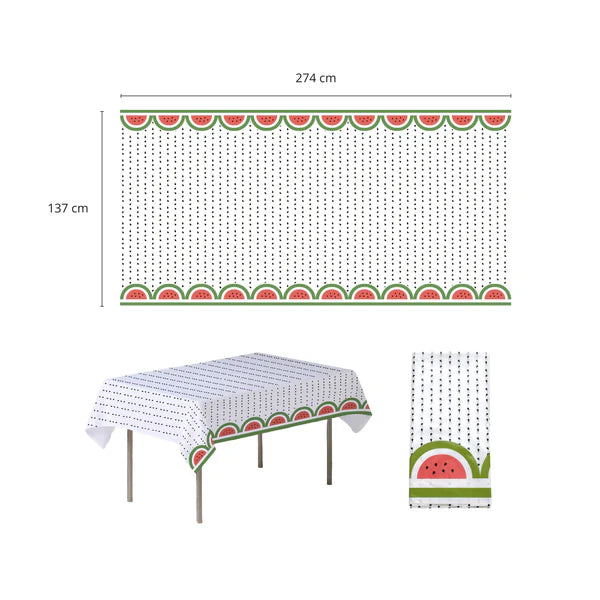 My Salah Mat - Ramadan and Eid - Table Cloth - watermelon