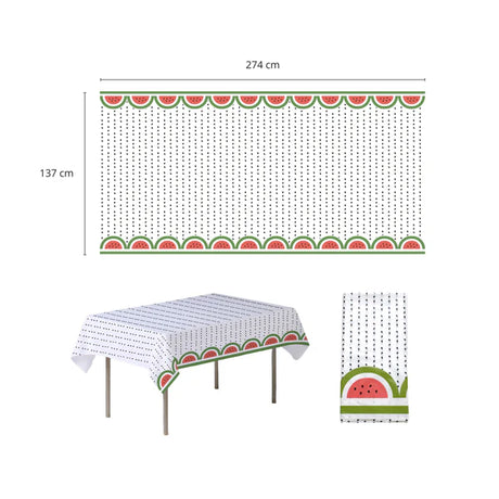 My Salah Mat - Ramadan and Eid - Table Cloth - watermelon