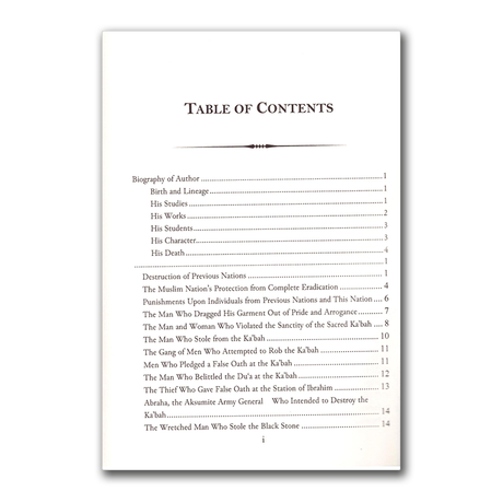 Stories of Punishments - Lessons and Exhortations