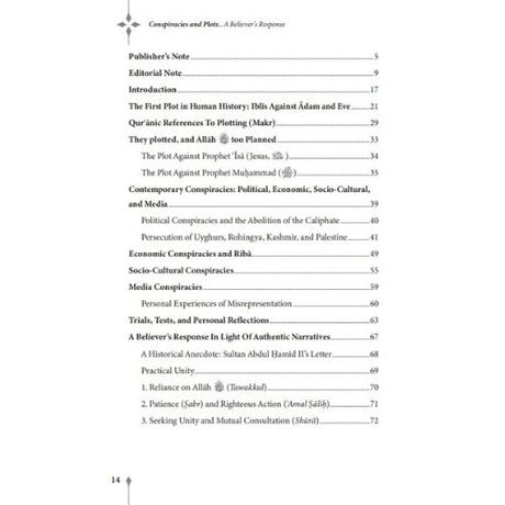 Conspiracies and Plots