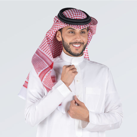 Daffah Premium Summer Thobe White