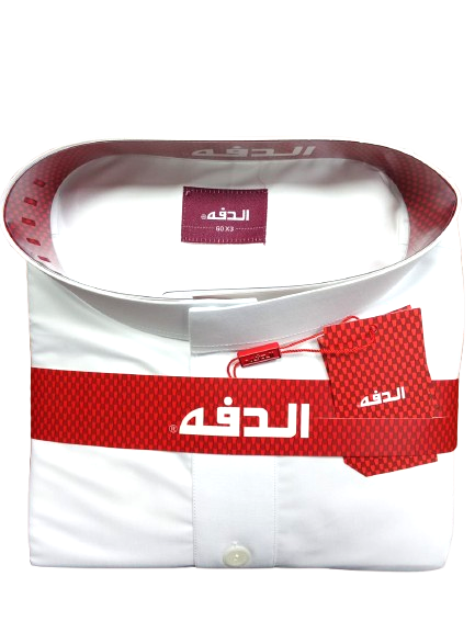 Daffah Premium Summer Thobe White