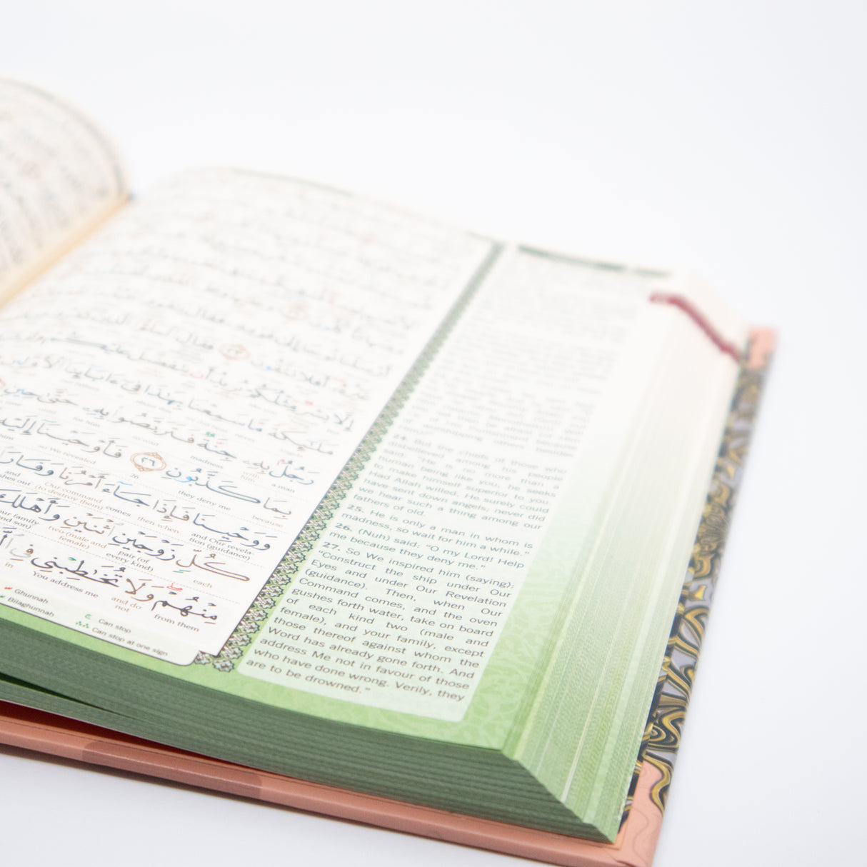 (Maqdis A5) NEW Al-Quran Word by Word Colour Coded Tajweed