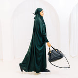 French Jilbab One Piece JUNGLE GREEN