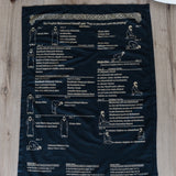 Instructional English Prayer Mat with Bag