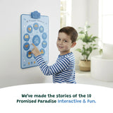 Interactive Islamic Wall Art - 10 Promised Paradise - My Salah Mat