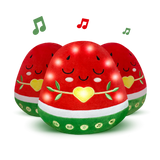 Nur Watermelon Plushie Light-Up Interactive Islamic Plushie, Learn Surahs, Duas