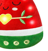 Nur Watermelon Plushie Light-Up Interactive Islamic Plushie, Learn Surahs, Duas