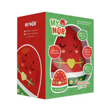 Nur Watermelon Plushie Light-Up Interactive Islamic Plushie, Learn Surahs, Duas