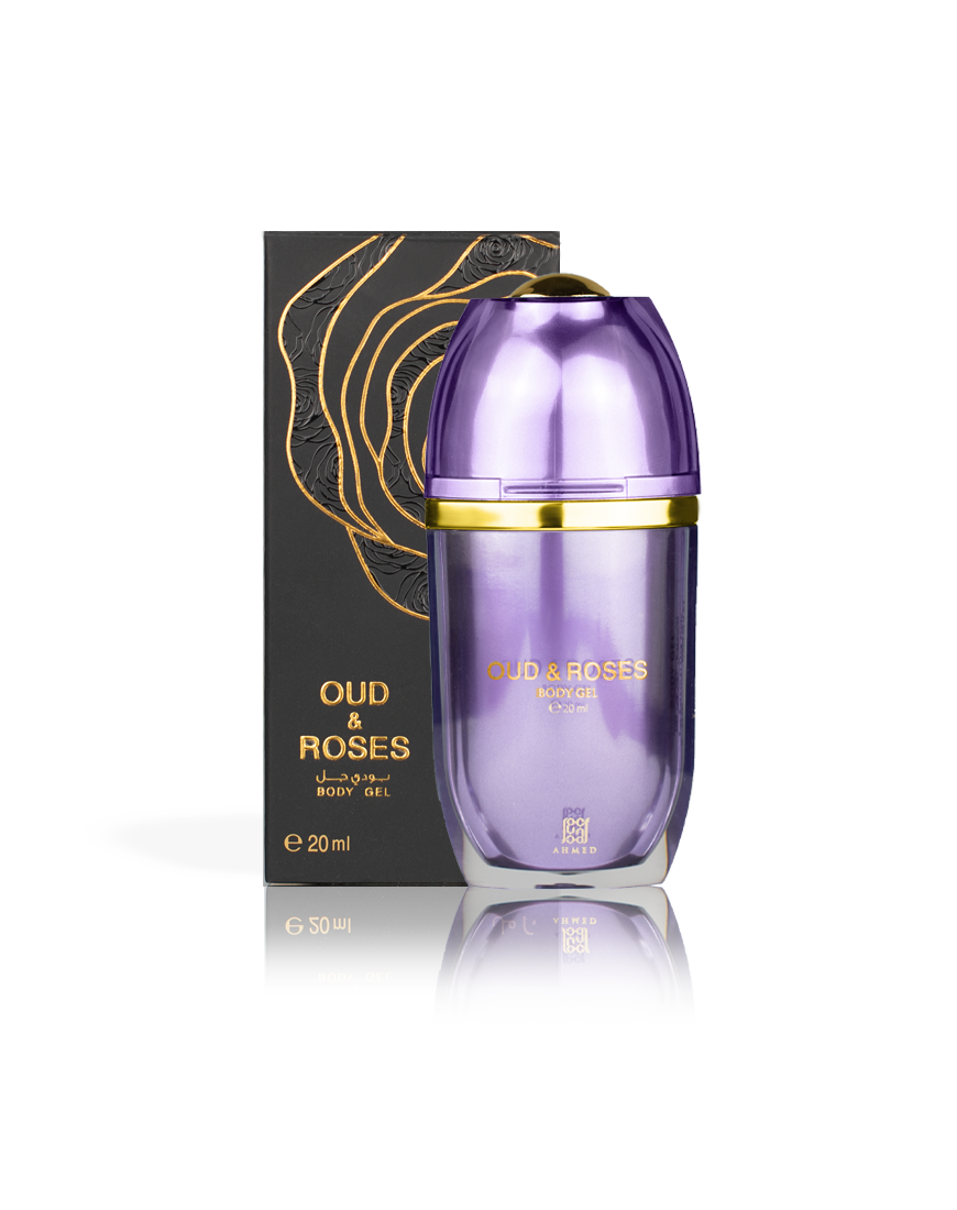 Oud And Roses (Body Gel) 30ml By Ahmed Al Maghribi