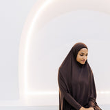 Premium Jilbab Sleeved BROWN
