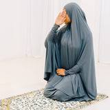 Premium Jilbab Sleeved GREY