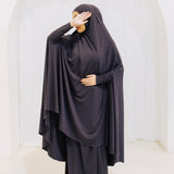Premium XL Jilbab Sleeved TAUPE