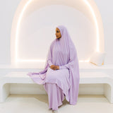 Premium XL Jilbab Sleeved LILAC