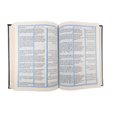 Noble Quran Text, Transliteration and Translation Leather Cover - White