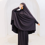 Premium Jilbab Sleeved Taupe