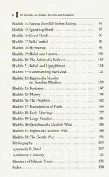 Thirty Hadiths on Islamic Morals and Manners