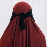 Tie Up Double Layer Full Long Niqab