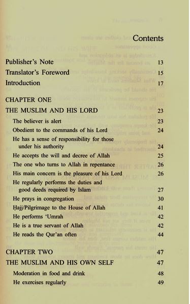 The Ideal Muslim