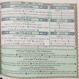 Quran with Translation and transliteration 17X17.5cm