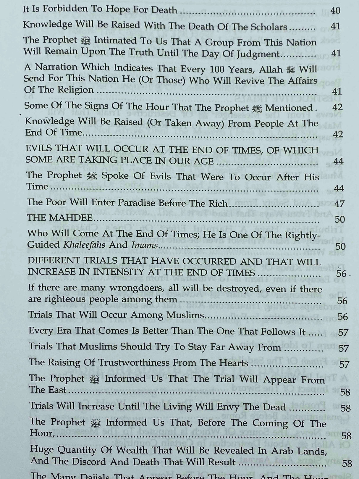 Book of the End - Great Trials and Tribulations (Al Bidaya Wan Nihaya)